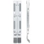 Tooq Soporte Elevador de Aluminio Plegable para Portátiles de 11-15 Pulgadas, Plata